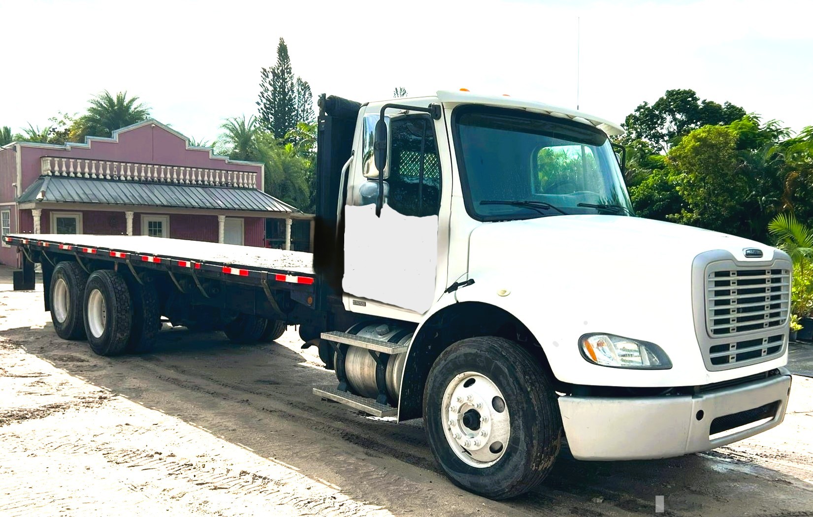 (image for) TRUCK FLATBED FREIGHTLINER 2008 29 FEET WITH PIGGYBACK ATTACHAMENT KIT 40901J7